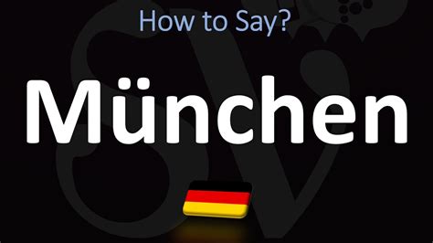 munich pronunciation